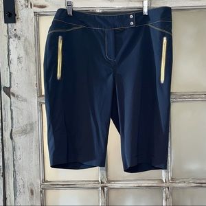 Cutter & Buck Annika  gray golf shorts sz 12